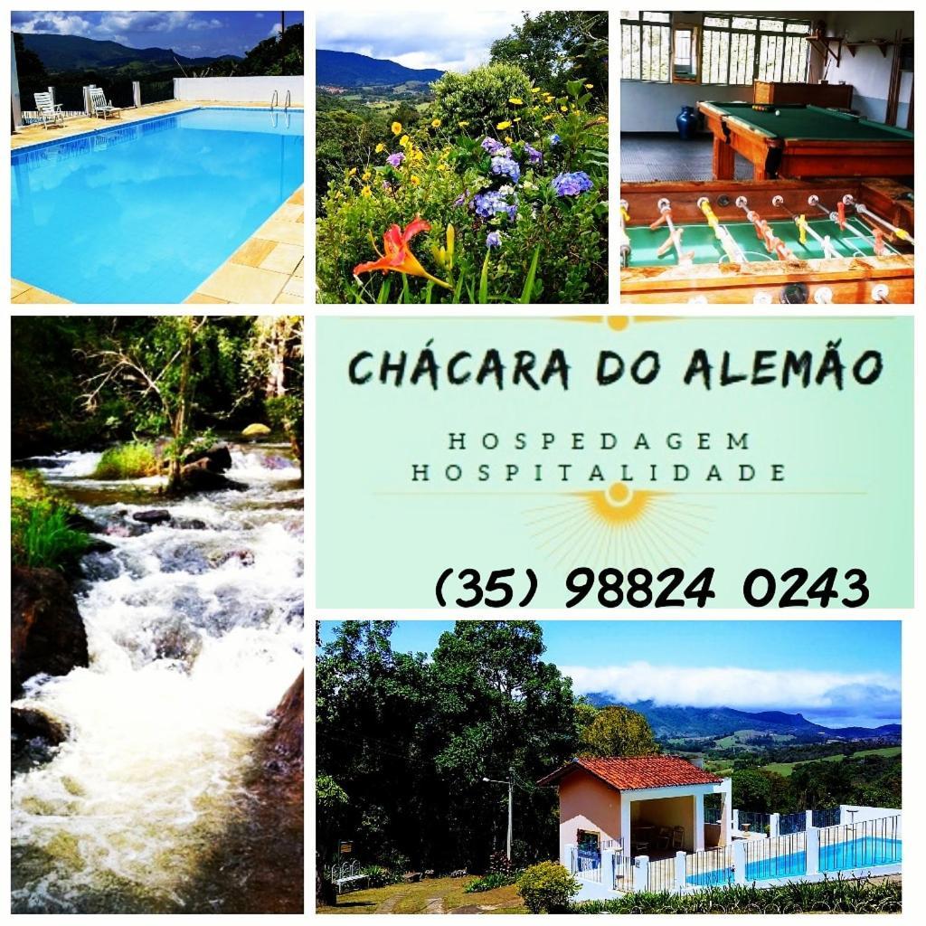 Hotel Chácara do Alemão - Extrema Exterior foto